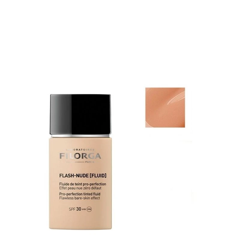 Filorga Flash Nude Fluido SPF30 Colorato Perfezionante N.02 Nude Gold 30ml 1 Filorga Flash Nude Fluido SPF30 Colorato Perfezionante N.02 Nude Gold 30ml