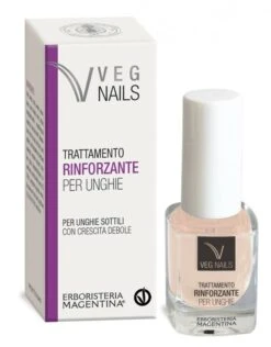 ERBORISTERIA MAGENTINA Srl Veg Nails Trattamento Rinforzante Per Unghie 10ml