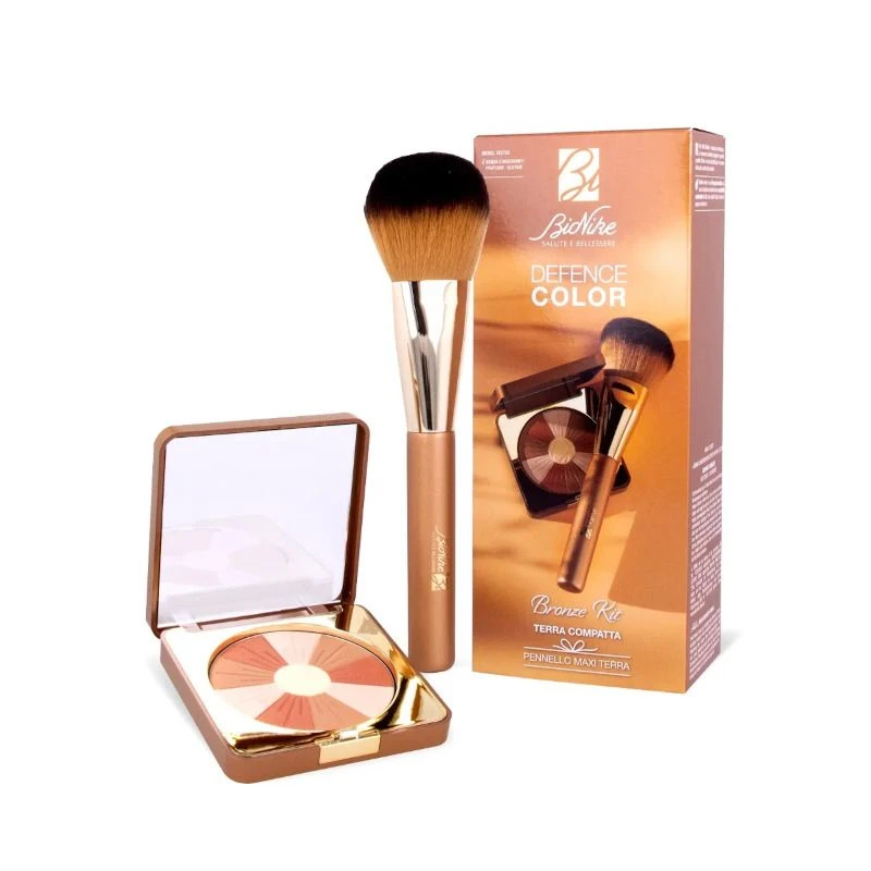 Bionike Defence Color Terra Compatta Sun Touch 210 Bronze + Pennello Terra 1 Bionike Defence Color Terra Compatta Sun Touch 210 Bronze + Pennello Terra