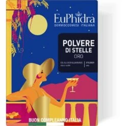Euphidra Polvere Di Stelle Cofanetto Gel All Over Illuminante + Eyeliner 01 Oro